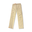 Beige funktionsbyxor Fjällräven Cape Point MT Zip Off Trousers med fickor, fotograferade framifrån mot en vit bakgrund.