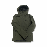 Grön dunjacka Ace jacket från J.Lindeberg för herr, fotograferad framifrån mot en vit bakgrund.